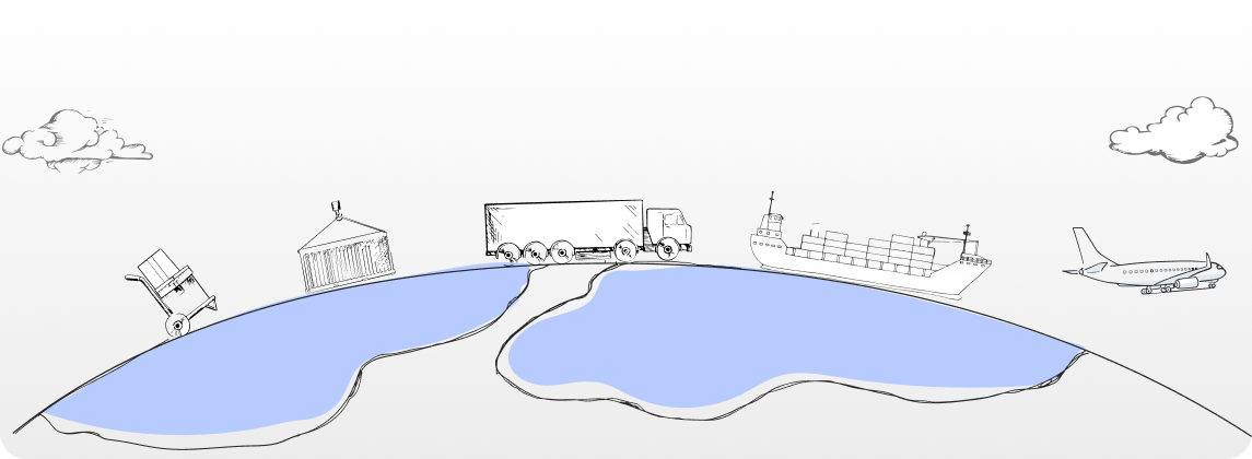 Freight logistics case study artwork
