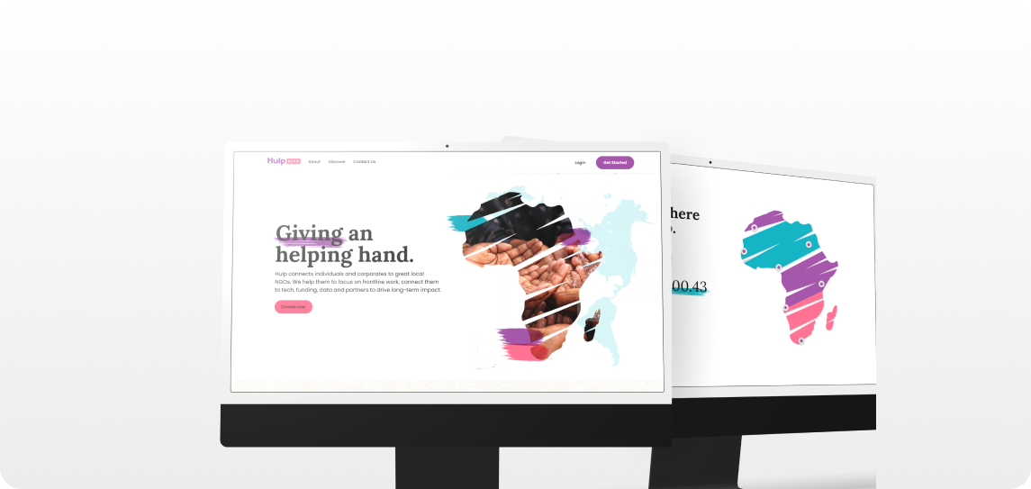 Giving a helping hand case study artwork
